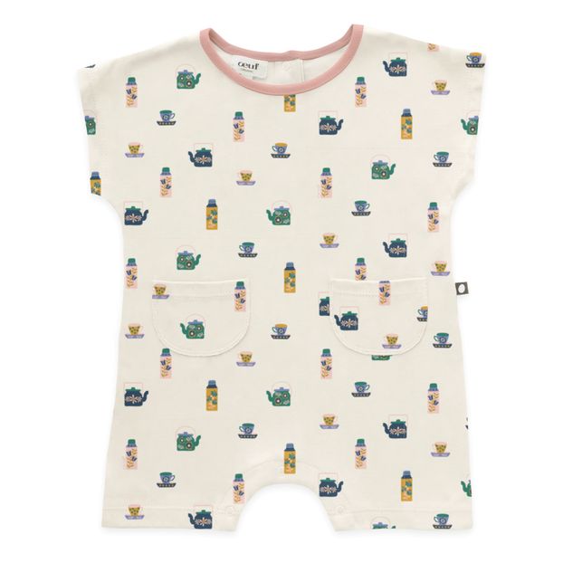 Combishort Square Thé Coton Pima Bio-product
