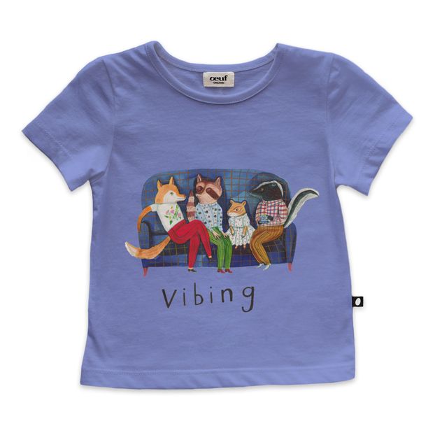 T-shirt Vibing Coton Pima Bio-product