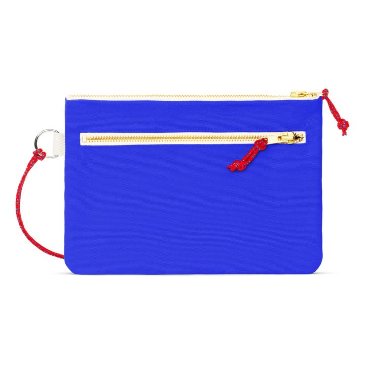 Bolso Pequeño Cremallera Pouch | Azul- Imagen del producto n°1