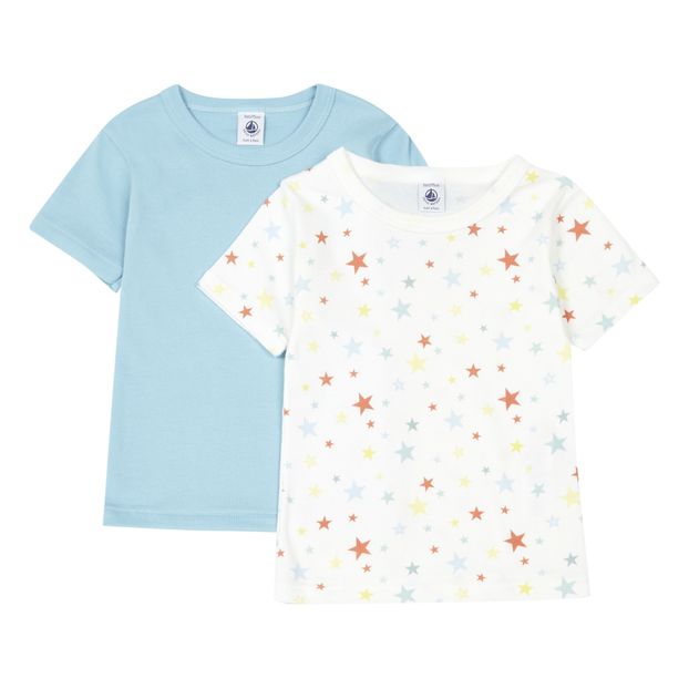 Lot 2 T-shirts Starminus Coton Bio-product