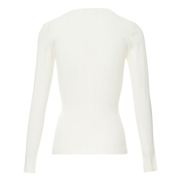 T-Shirt Manches Longues Côtelé Coton Bio - Collection Femme --product