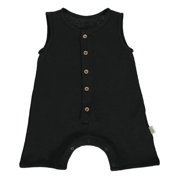 Combishort Nid d'Abeille Coton Bio Poivre-product