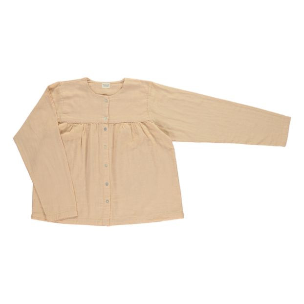 Rosemary Double Organic Cotton Muslin Blouse -product