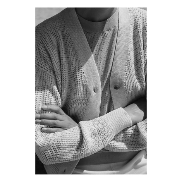 Cardigan Structuré Coton Bio - Collection Femme --product