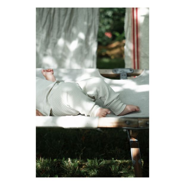 Legging Coton Bio Côtelé Basilic-product