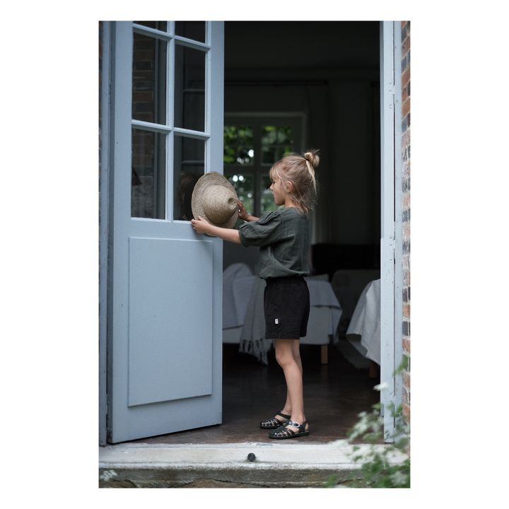 Bluse Bio-Baumwolle Birne Dunkelgrün- Produktbild Nr. 1