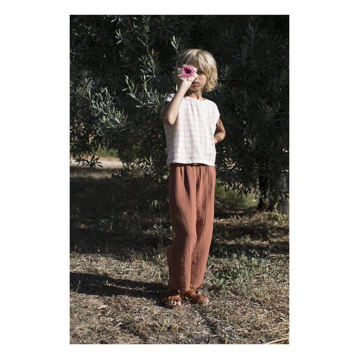 Pantalón algodón orgánico Levi | Óxido- Imagen del producto n°2