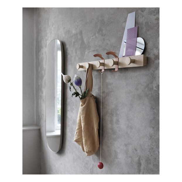 Porte manteau en bois et métal-product