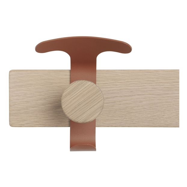 Porte manteau en bois et métal-product
