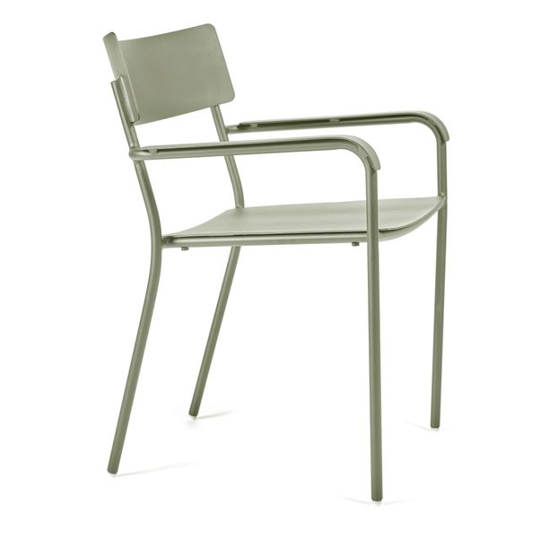 Chaise outdoor August avec accoudoirs-product