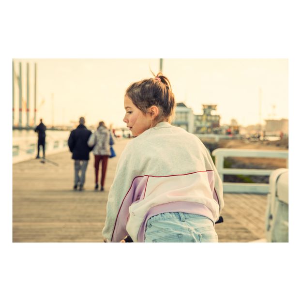 Zipped Colorblock Sweatshirt -product