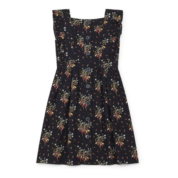 Capucin Floral Apron Dress -product