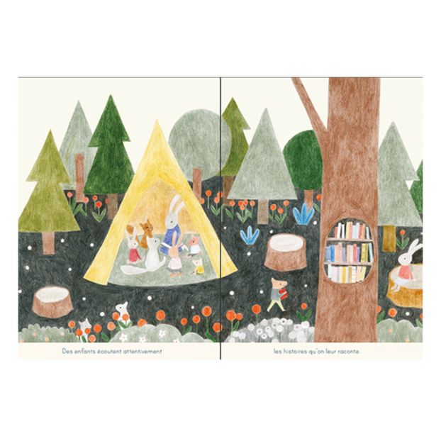 Libro La Bibliothèque de la Forêt - Seoha Lim-product