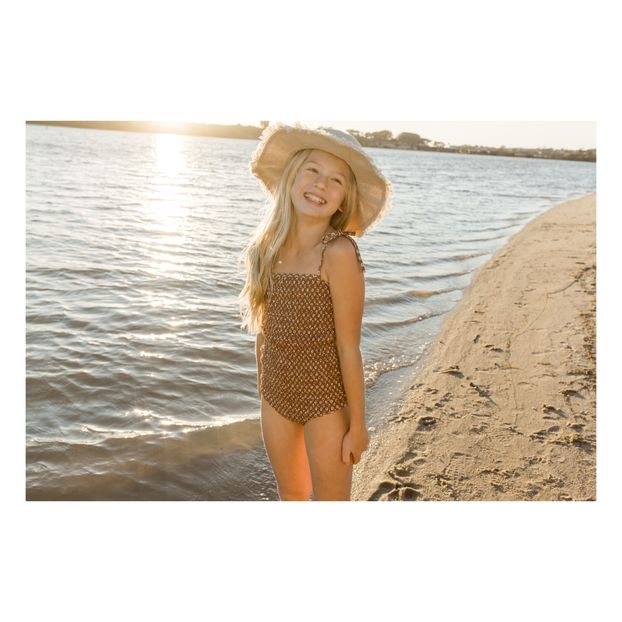 Maillot de Bain Smocké Fleurs-product