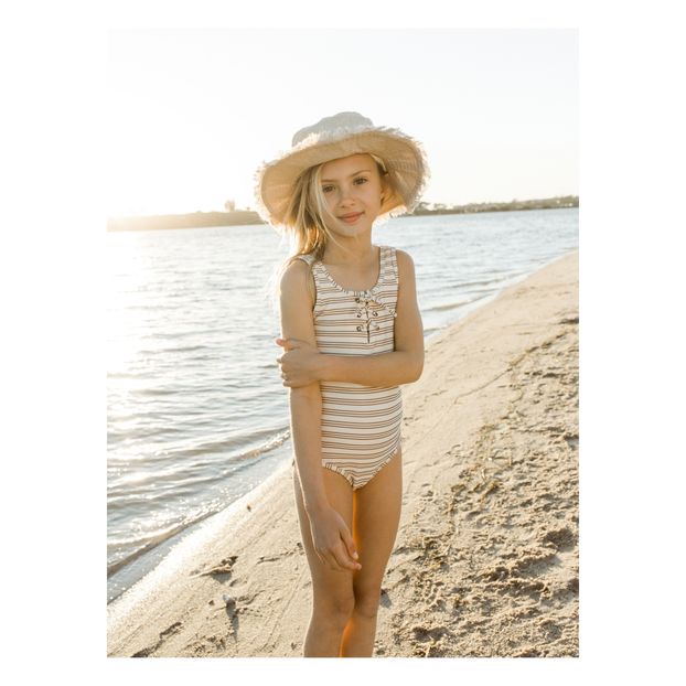 Maillot de Bain à Lacet Rayé-product