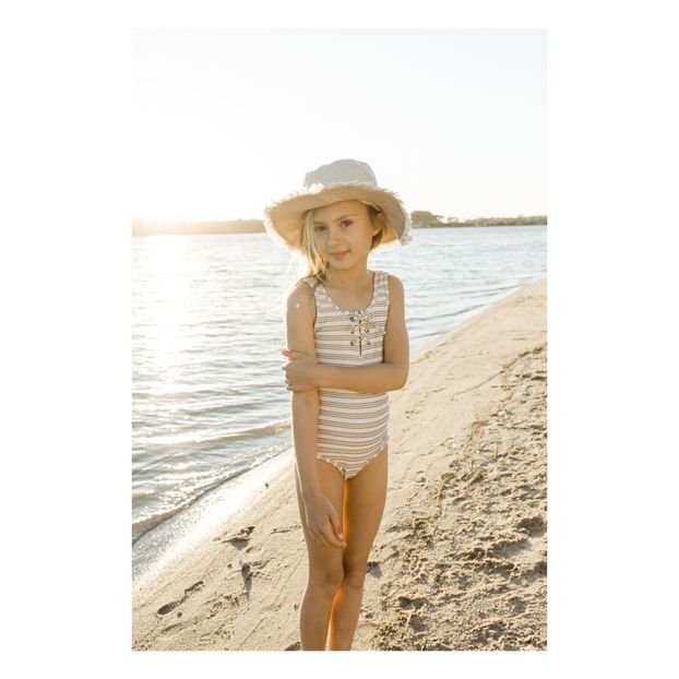 Maillot de Bain à Lacet Rayé-product