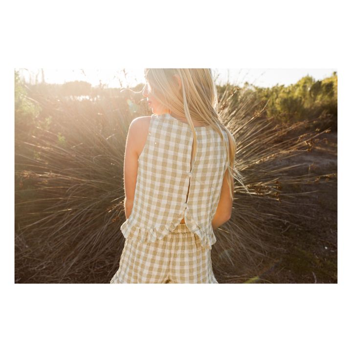 Top Vichy Leonie Jaune- Image produit n°3