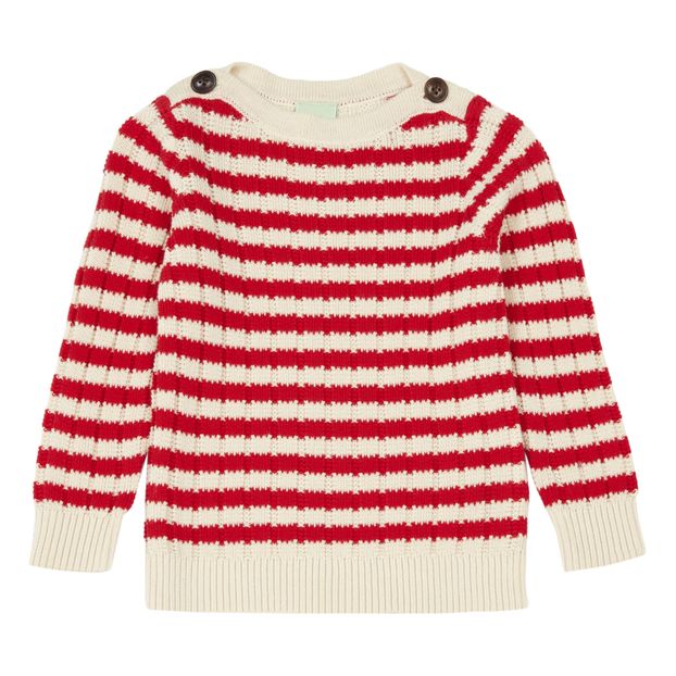 Organic Cotton Striped Jumper-product