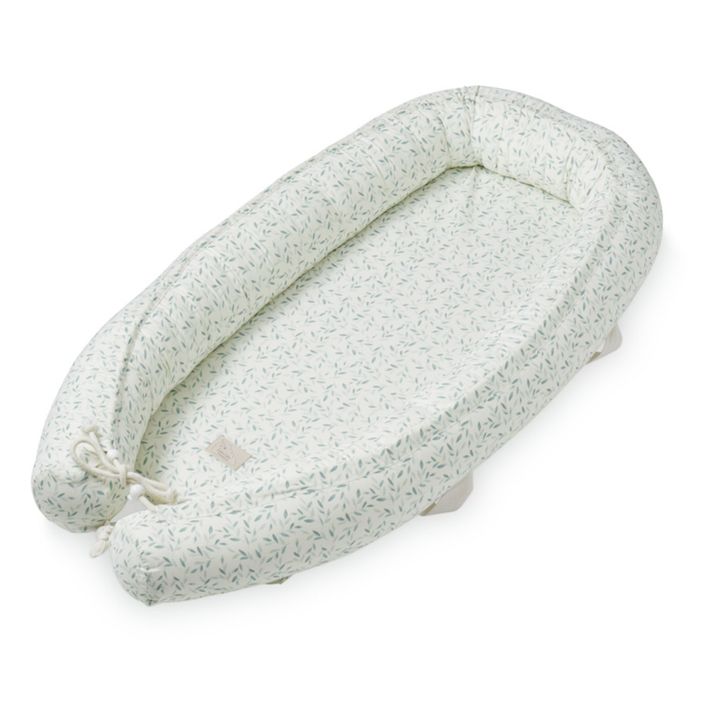 Baby-Schutz Green Leaves aus Bio-Baumwolle | Salbei- Produktbild Nr. 0