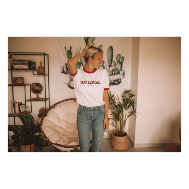 T-Shirt d'allaitement Eat local-product