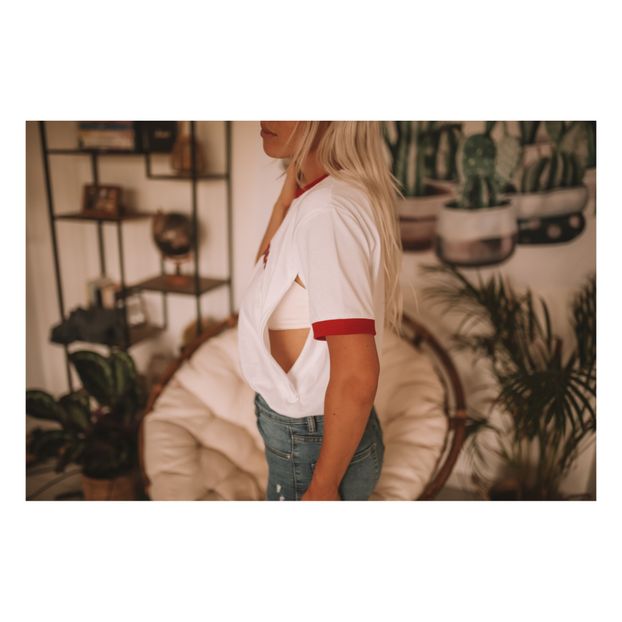 T-Shirt d'allaitement Eat local-product