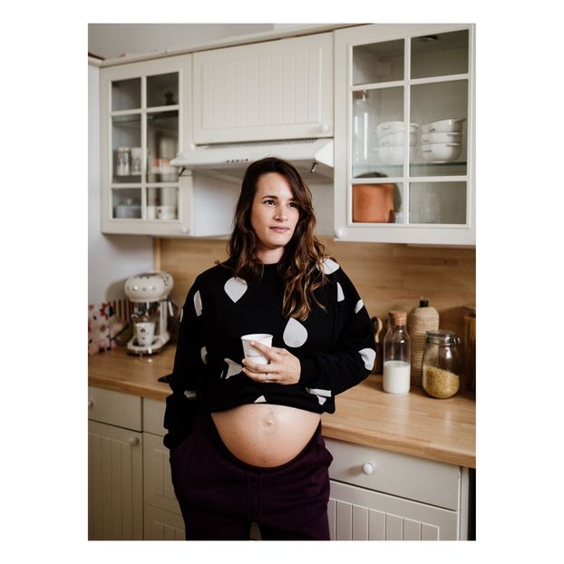 Felpa da allattamento, modello: It's raining milk-product