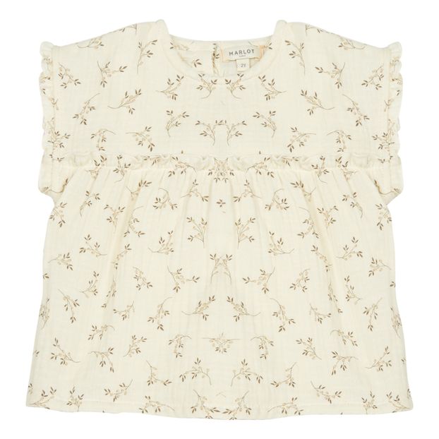 Camicetta in garza di cotone Lila-product