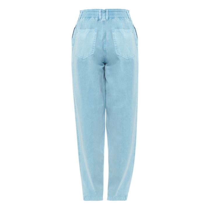 Jeans Paperbag Colin | Azul Claro- Imagen del producto n°4
