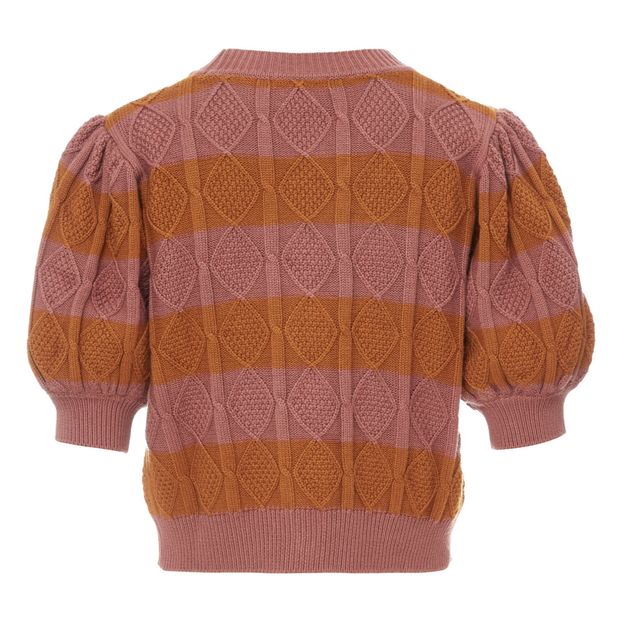 Gilet Jacquard Rayures Elva-product