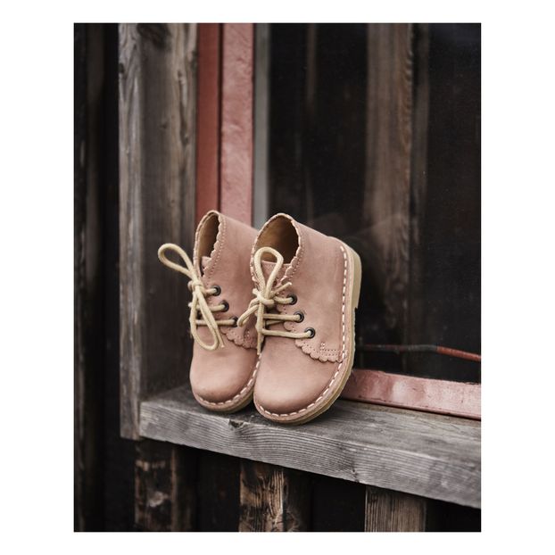 Boots à Lacets Festonnées-product