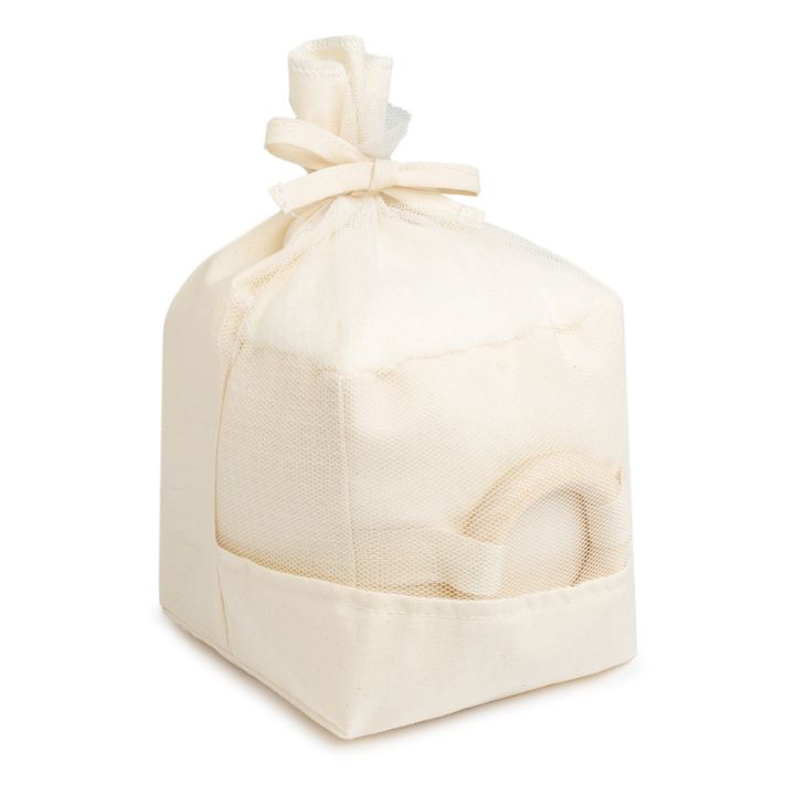 Cubo sensorial de algodón | Crema- Imagen del producto n°4
