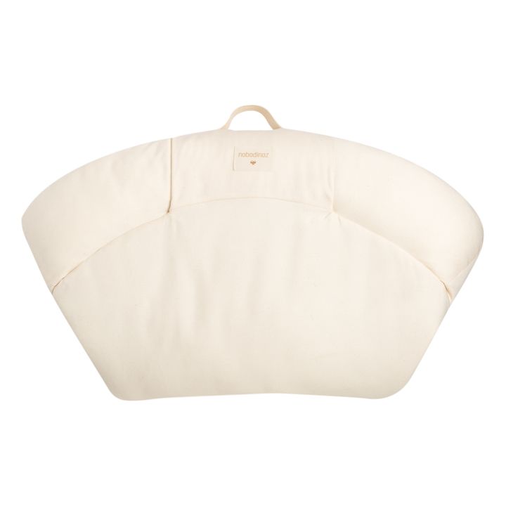 Organic Cotton Growing Green Early Learning Play Mat D100cm | Cream- Product image n°7