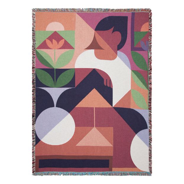 Sundown Throw - Art by Adrian Kay Wong-product