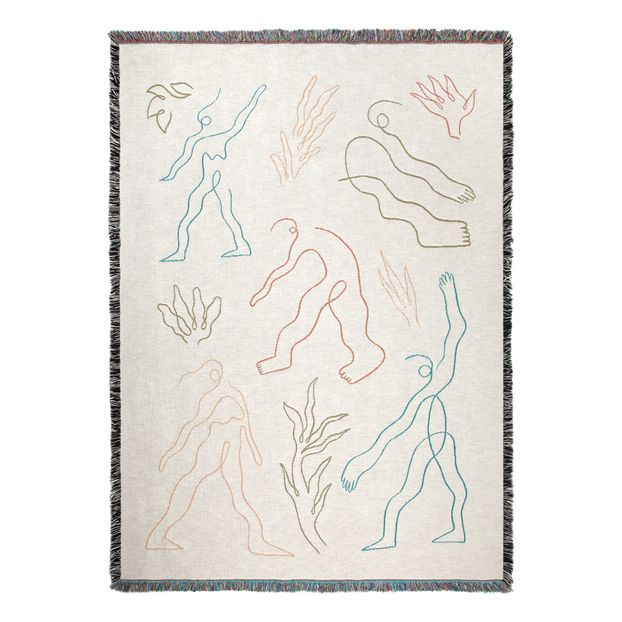 Haskins Throw - Art by Kian Mosharaf-product