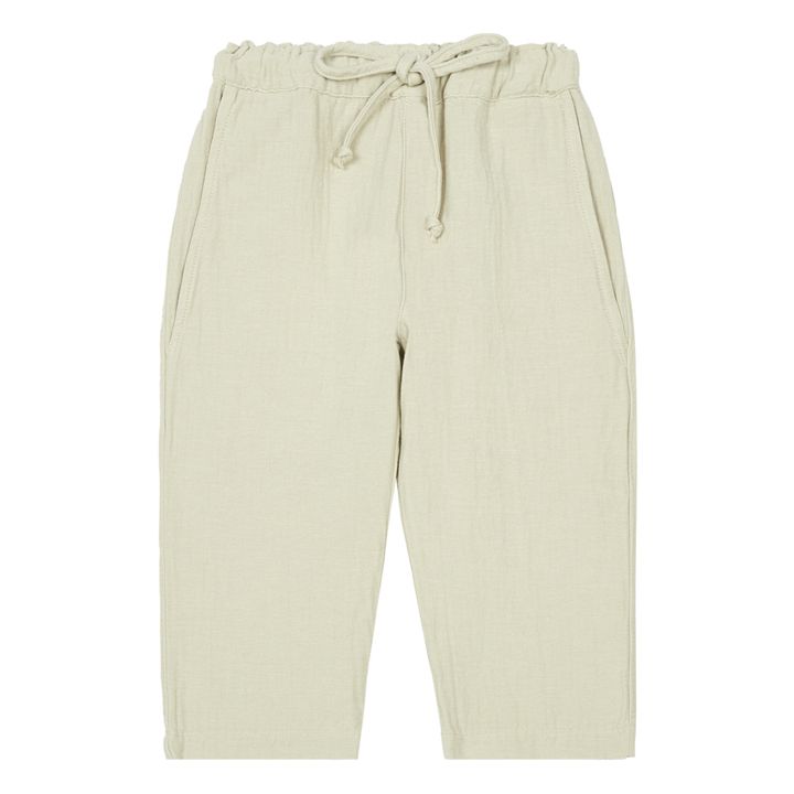 Pantalón Frits algodón orgánico | Beige- Imagen del producto n°0