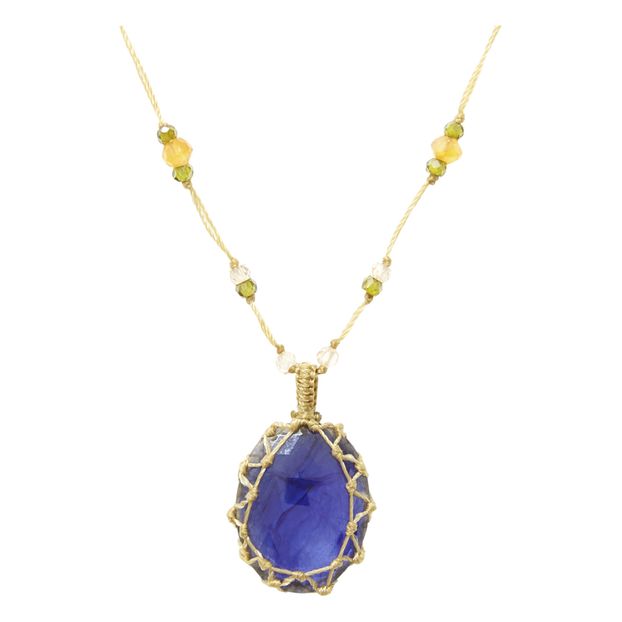 Collier Tibetan Court Corundum-product