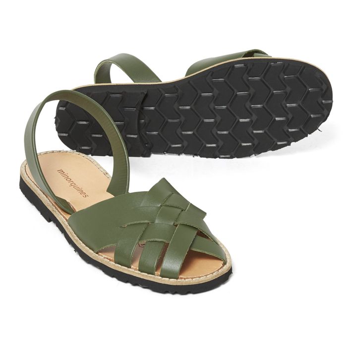 Sandalen Avarca Compostelle - Erwachsene Kollektion - Grün- Produktbild Nr. 2