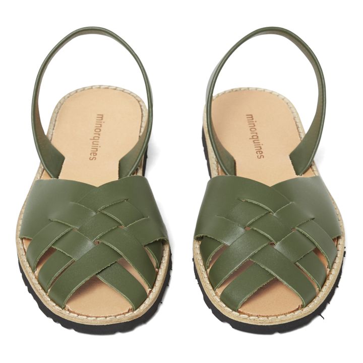 Sandalen Avarca Compostelle - Erwachsene Kollektion - Grün- Produktbild Nr. 3