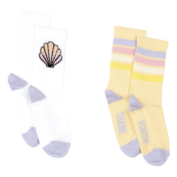 Pack 2 Chaussettes Coquillage&Thank Youth-product
