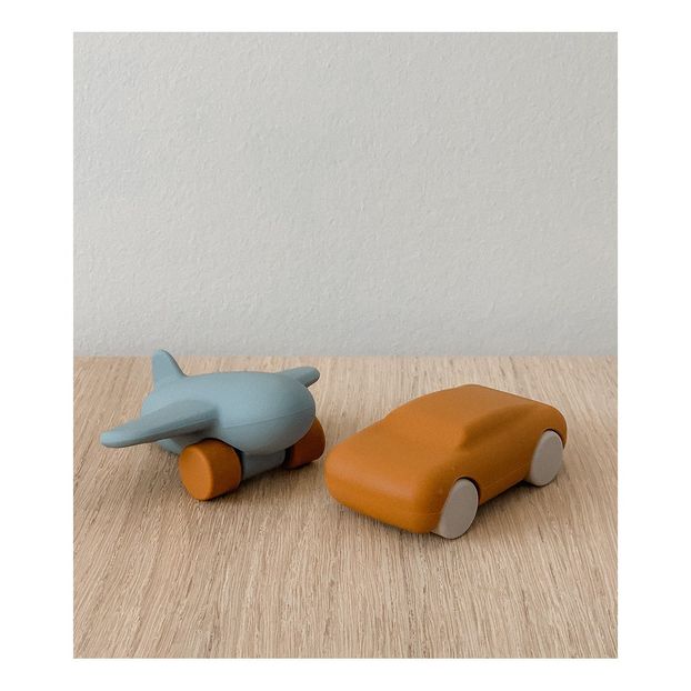 Kevin Silicone Plane and Car - Set of 2-product