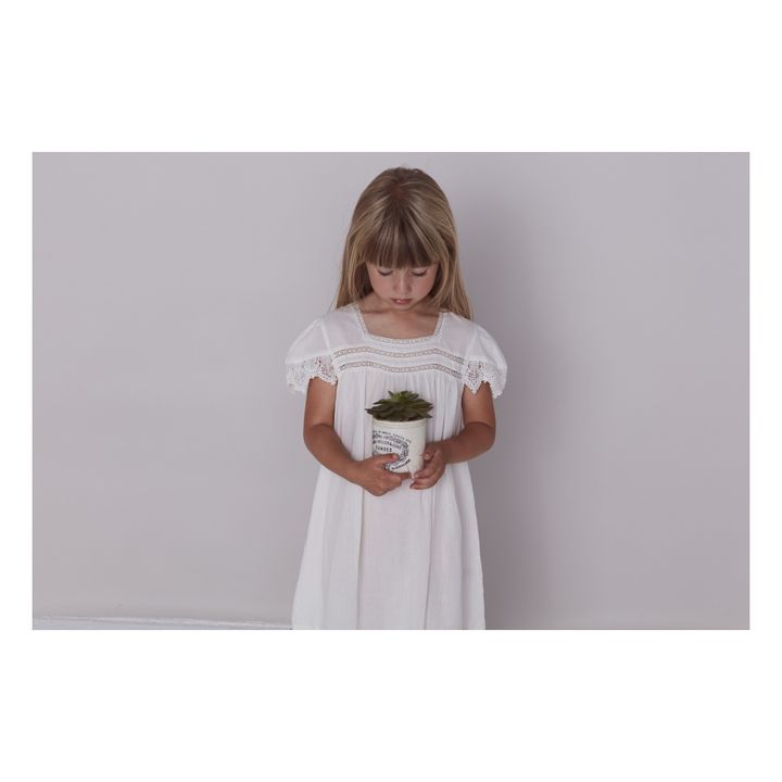 Camicia da notte Skylark | Ecru- Immagine del prodotto n°1