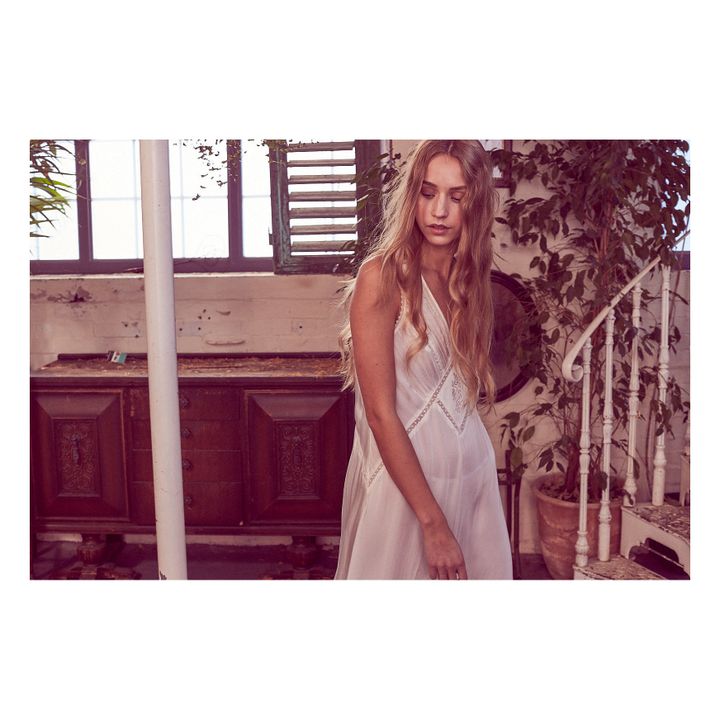 Camisón Primrose - Colección Mujer | Crudo- Imagen del producto n°3