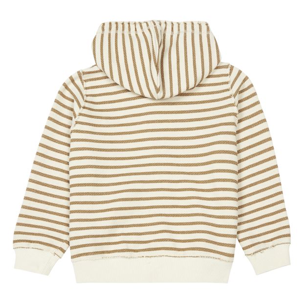 Sweat Zippé Capuche Rayé-product