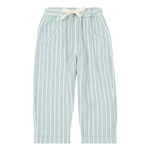 Pantalones a rayas de algodón orgánico-product