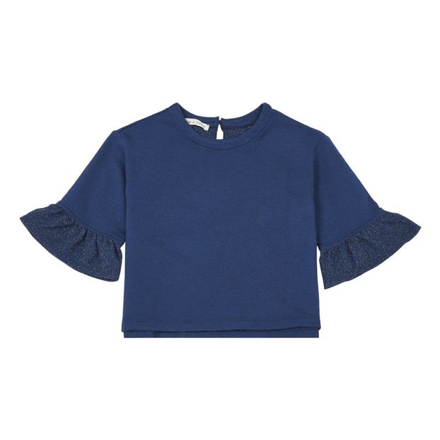 Lurex Frill Sweatshirt -product