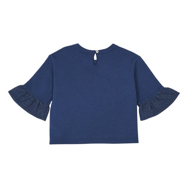 Lurex Frill Sweatshirt -product