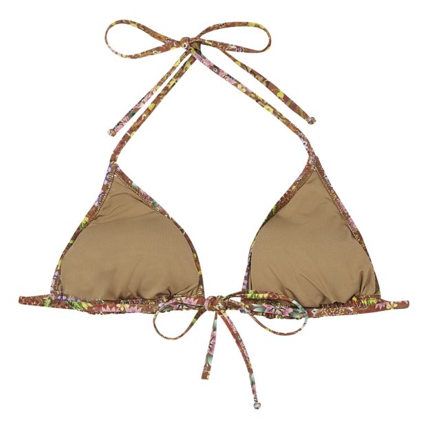 Marine Floral Bikini Top -product