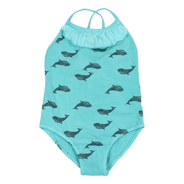 Organic Cotton Whale One Piece Swimsuit -product