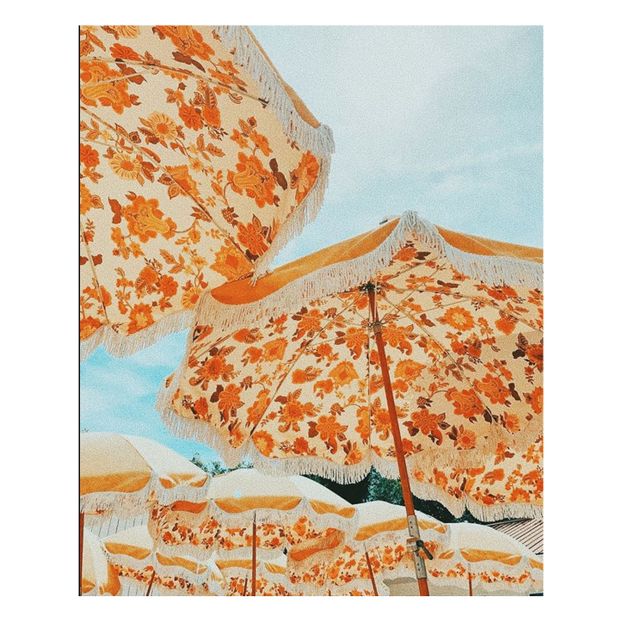 Parasol frangé Premium-product