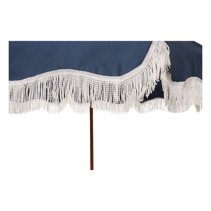 Parasol frangé Holiday | Bleu- Image produit n°4